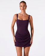 Bodycon mini jurk met corset Dames