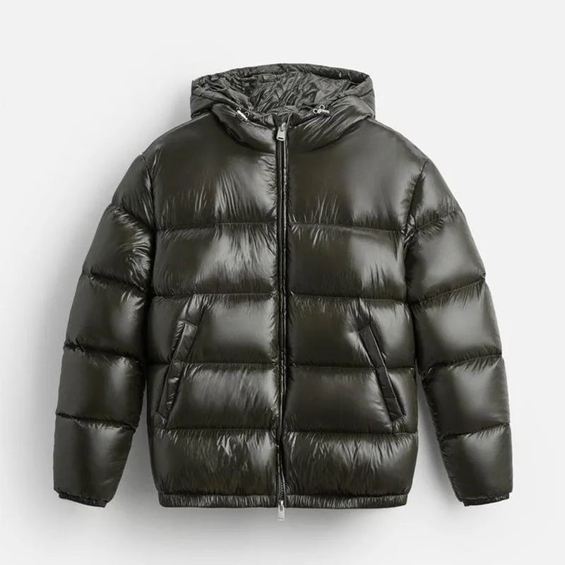 Winterjas Heren Puffer met Capuchon