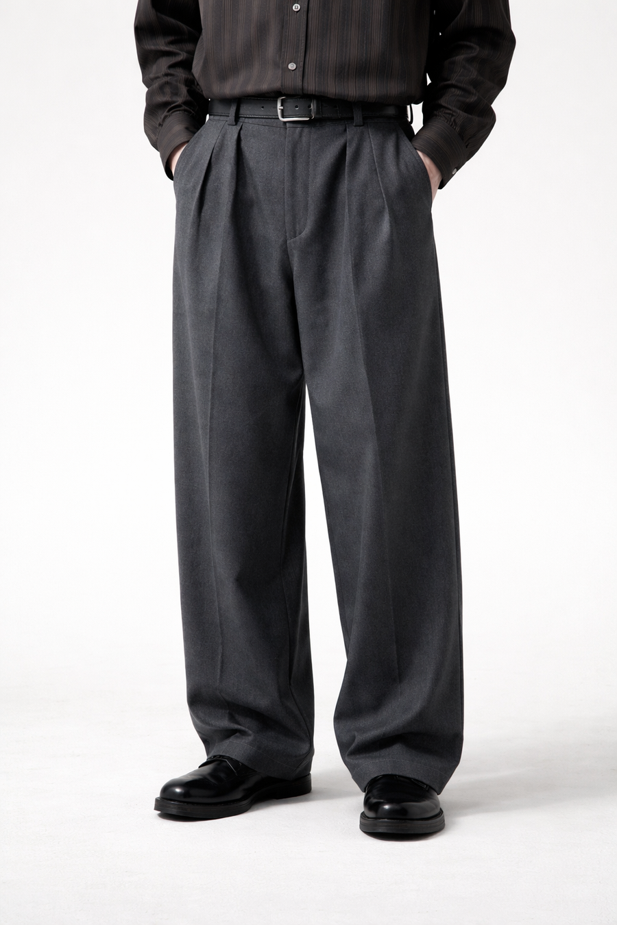 Pantalon met Wijde Pijpen Heren