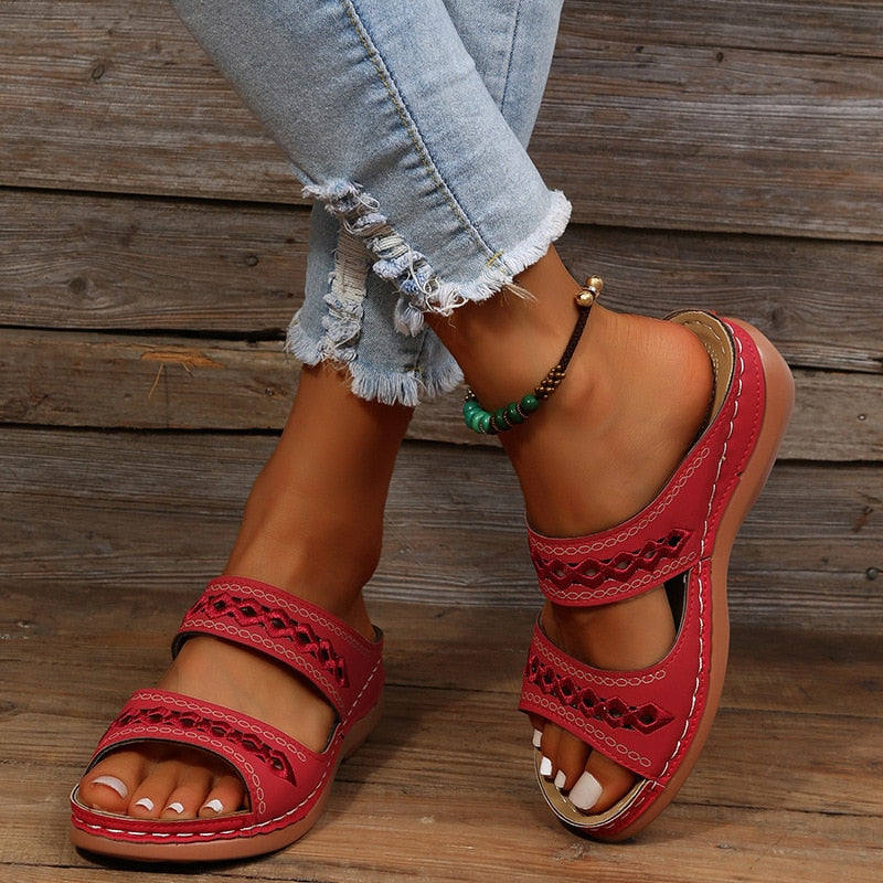 PU leren zomer sandalen Dames