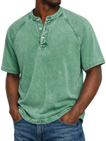 Vintage henley shirt Heren