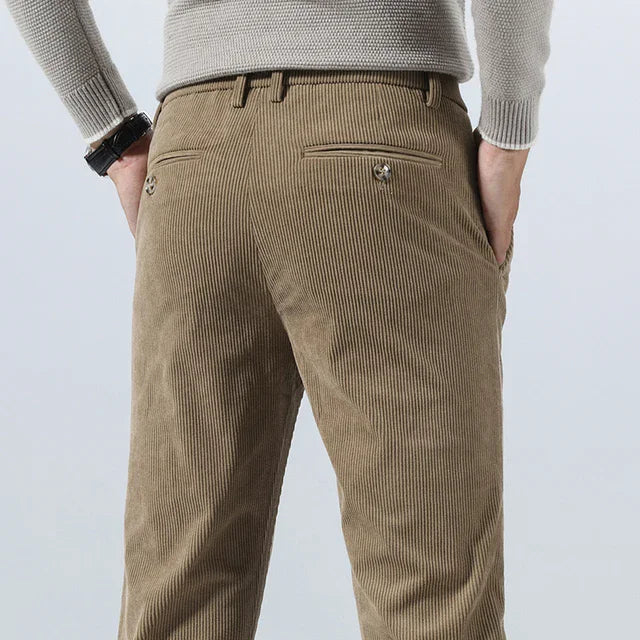 Corduroy Broek Heren Slim Fit