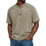 Vintage henley shirt Heren