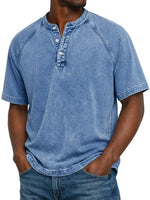 Vintage henley shirt Heren