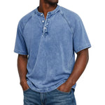 Vintage henley shirt Heren