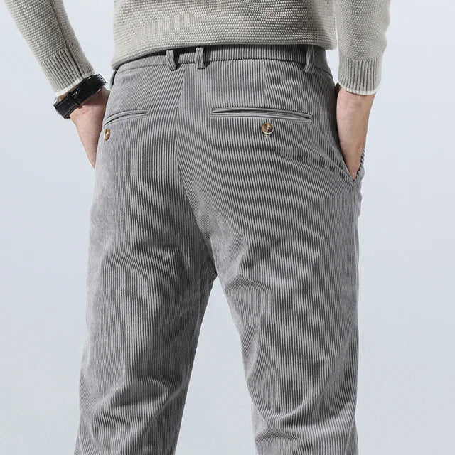 Corduroy Broek Heren Slim Fit