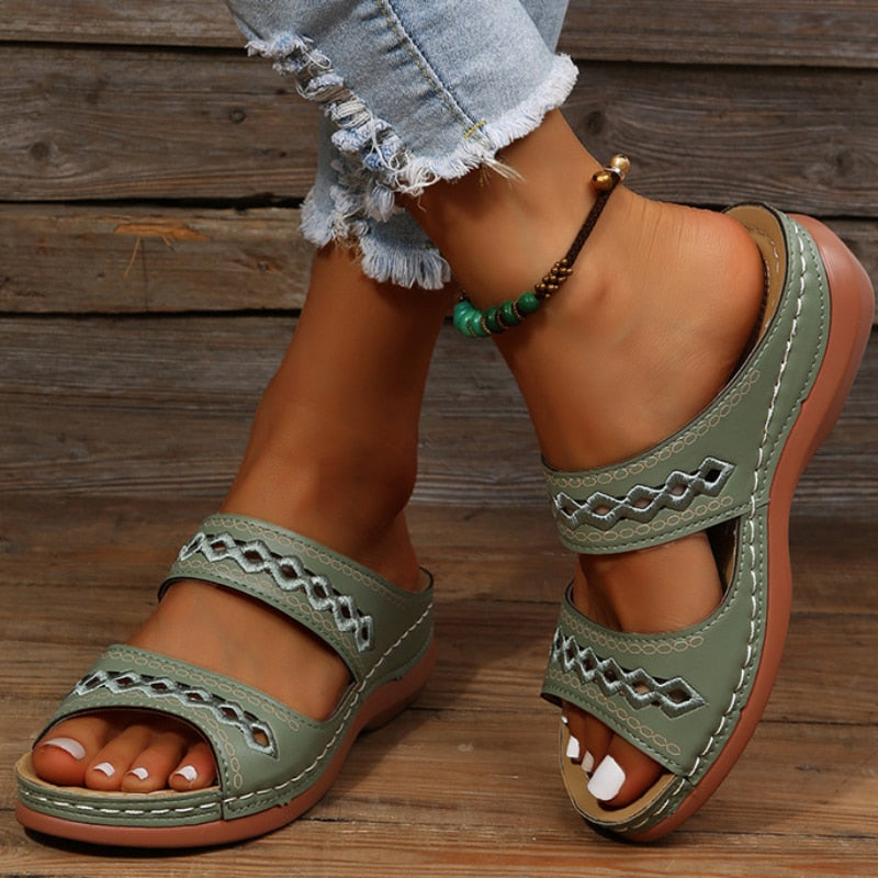 PU leren zomer sandalen Dames