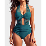 2-in-1 tankini set met hoge taille Dames