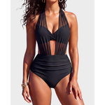 2-in-1 tankini set met hoge taille Dames