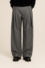 Oversized Pantalon Heren Geplooid