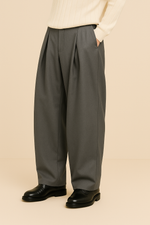 Oversized Pantalon Heren Geplooid