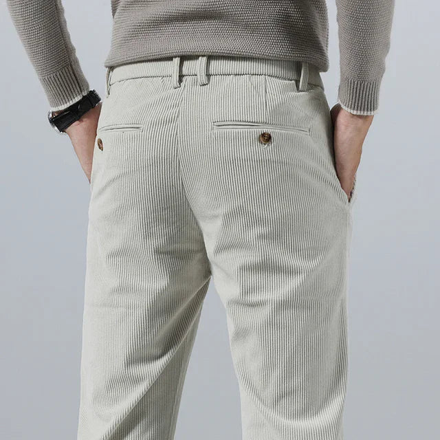 Corduroy Broek Heren Slim Fit