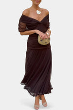 Maxi jurk met bloemenprint Dames