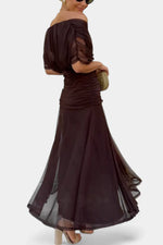 Maxi jurk met bloemenprint Dames