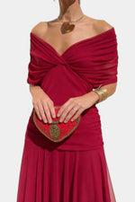 Maxi jurk met bloemenprint Dames