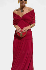 Maxi jurk met bloemenprint Dames