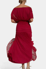 Maxi jurk met bloemenprint Dames