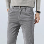 Corduroy Broek Heren Slim Fit