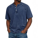 Vintage henley shirt Heren