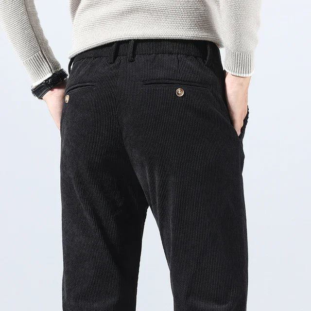 Corduroy Broek Heren Slim Fit