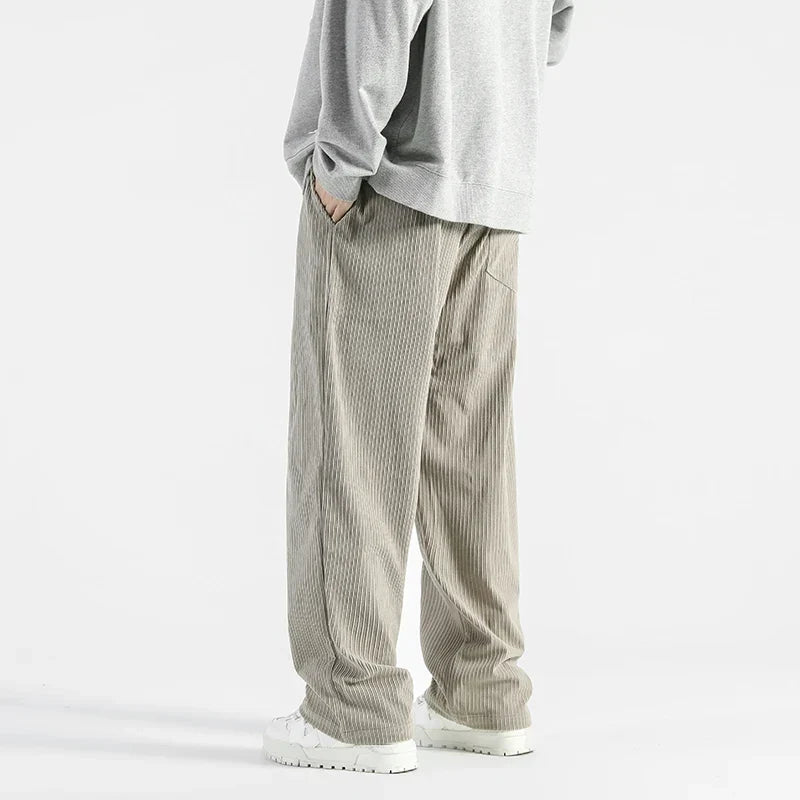 Corduroy Joggingbroek Heren met Trekkoord