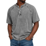 Vintage henley shirt Heren