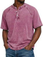 Vintage henley shirt Heren
