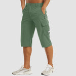 Cargo short met ruime zakken Heren