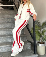 Trainingspak Dames met Vest en Wijde Broek