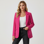 Blazer Dames met Reverskraag en Klepzakken