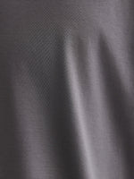 Supima T-shirt slim fit katoen heren - Donkergrijs
