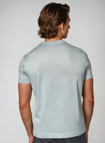 Supima T-shirt slim fit katoen heren - Grijs
