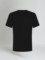 Supima T-shirt slim fit katoen heren - Zwart