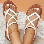 Gladiator sandalen met voetbed Dames
