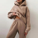 Joggingpak Dames Hoodie met Joggingbroek