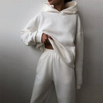 Joggingpak Dames Hoodie met Joggingbroek