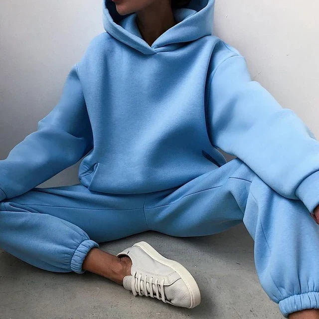 Joggingpak Dames Hoodie met Joggingbroek