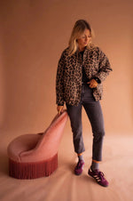 Bomberjack Dames met Luipaardprint