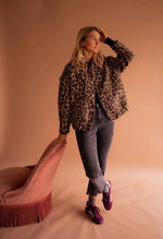 Bomberjack Dames met Luipaardprint