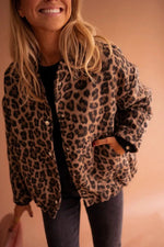 Bomberjack Dames met Luipaardprint