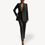 2-delige set met blazer en pantalon Dames