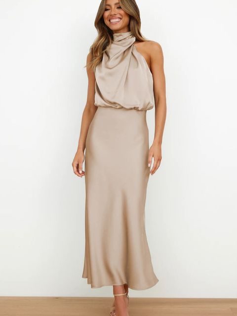 Maxi cocktailjurk bodycon dames