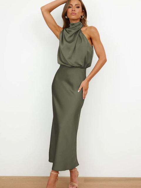 Maxi cocktailjurk bodycon dames
