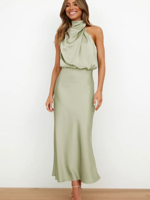 Maxi cocktailjurk bodycon dames