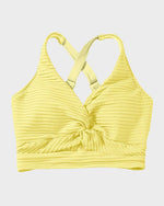 Geribde Bikini Set met Hoge Taille Dames