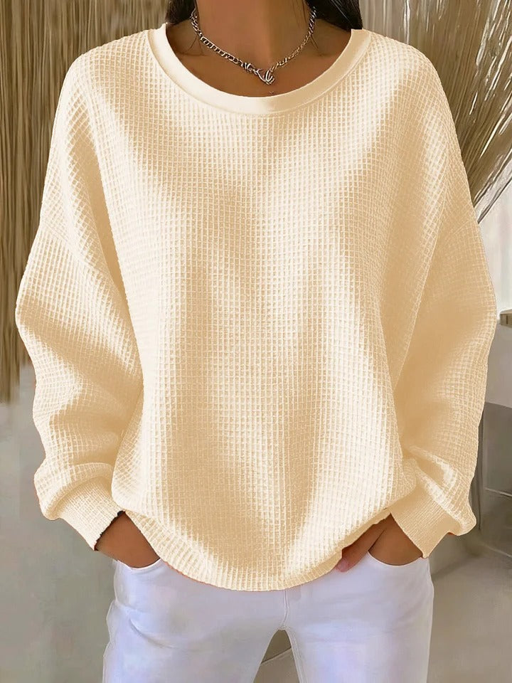 Sweater Dames met Wafelstructuur