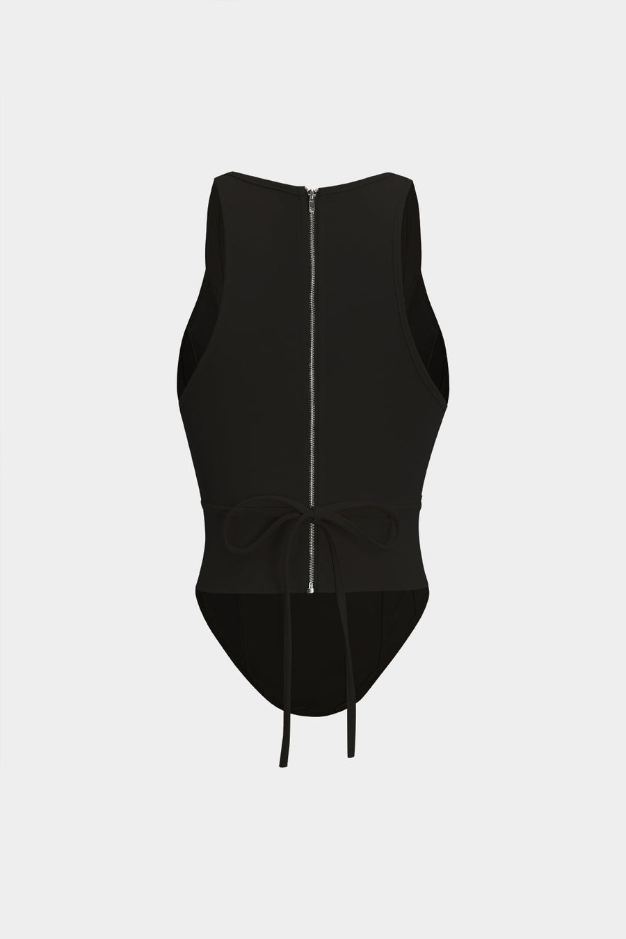 Korset top met ritssluiting Dames