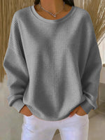 Sweater Dames met Wafelstructuur