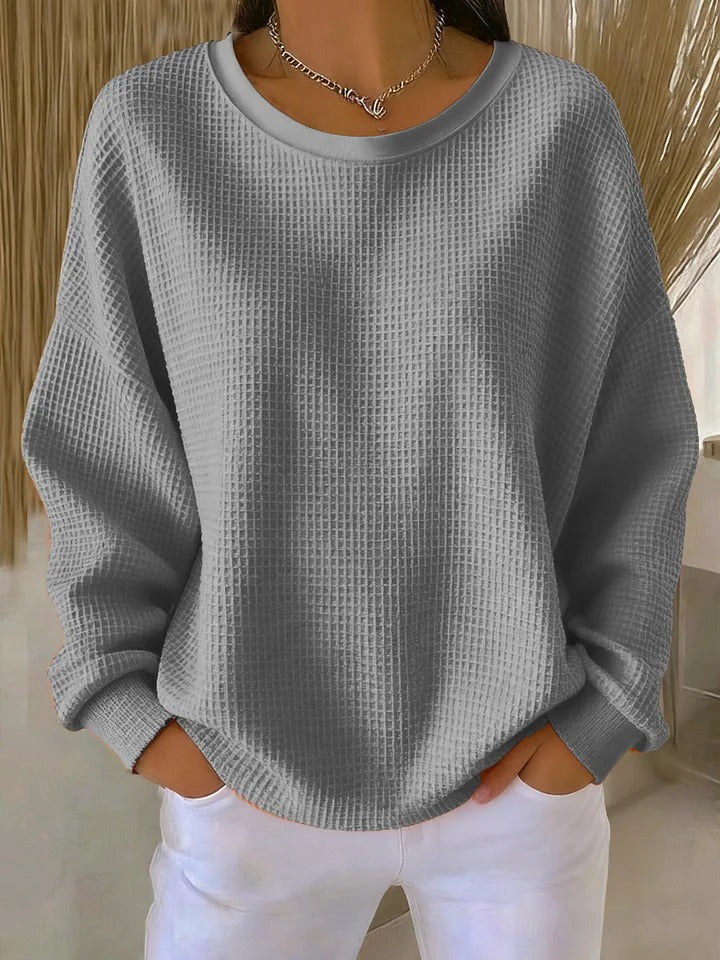 Sweater Dames met Wafelstructuur