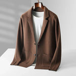 Blazer Heren Gebreid met Zakken